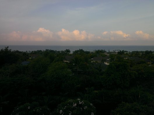 First morning in Hawaii - taken at 5:30am :-)