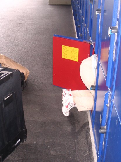 I thought of storing Teresa, along with our luggage, and continuing on solo but decided against it.