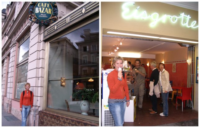 Stracciatella ice cream - heaven on a cone...seriously