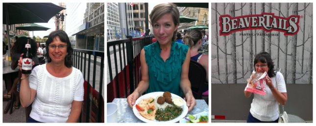 Georgann became a big fan of Canadian beer on this trip