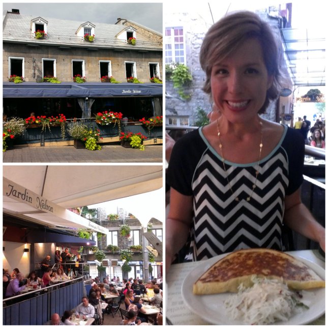 We both ordered crepes for dinner and they were very good and filling