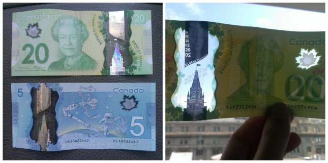canadian dollars