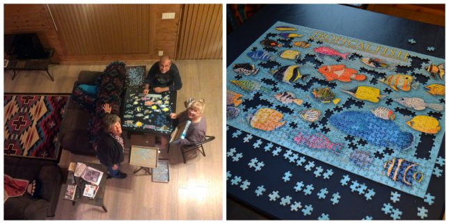 The puzzle from you-know-where...took us all week to complete it!