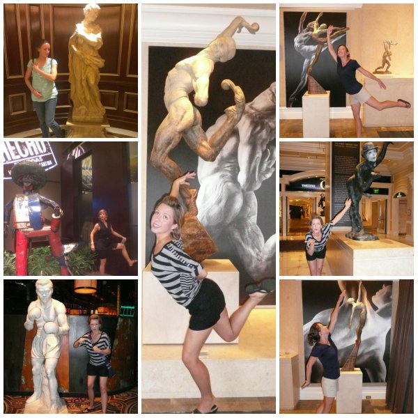 Quite obviously, we will never be asked to be performers for Cirque du Soleil...