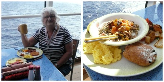 Thanks for saving "our" table for us, Karen! :-)